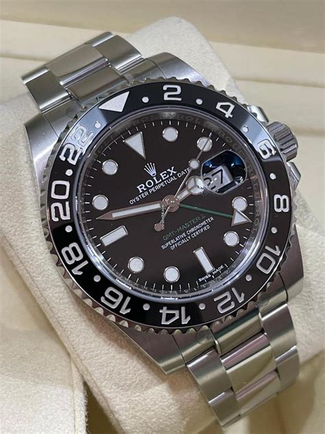 rolex gmt master ii 116710ln 2018